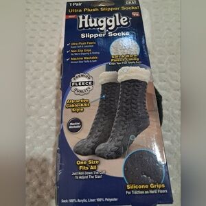 Huggle Slipper Socks Unisex Onesize New